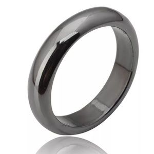 Black Gallstone Magnetic Ring size 12